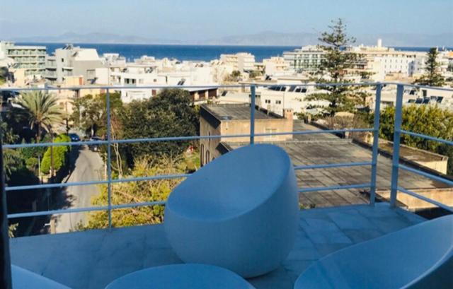 Panoramic View - Penthouse Rhodes City Exterior foto