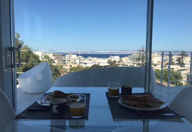 Panoramic View - Penthouse Rhodes City Exterior foto