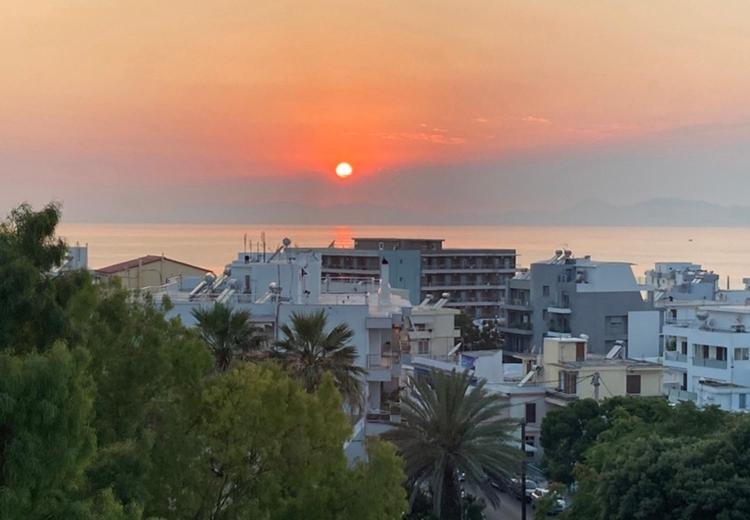 Panoramic View - Penthouse Rhodes City Exterior foto