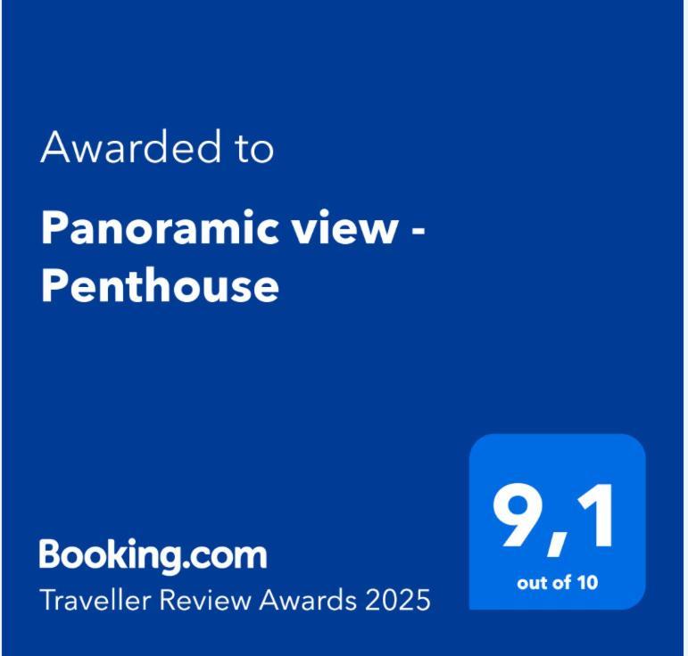 Panoramic View - Penthouse Rhodes City Exterior foto